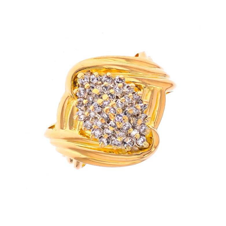 Acheter Bague diamants 0.41 carat or jaune 7.62g Bon état - 1200,00 € Bague diamants 0.41 carat or jaune 7.62g Bon état - reconditionné disponible sur Gemme Les Bijoux